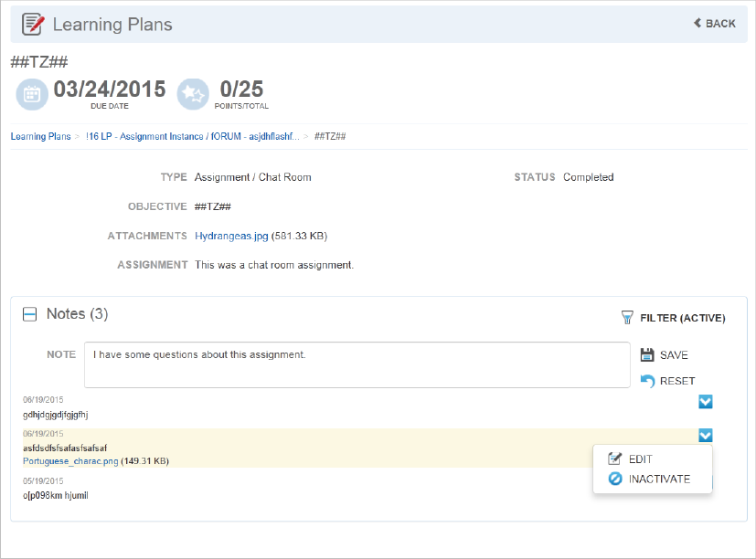 Adding a Custom Learning Plan Widget