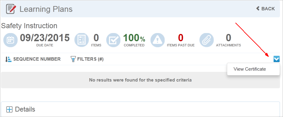 Adding a Custom Learning Plan Widget