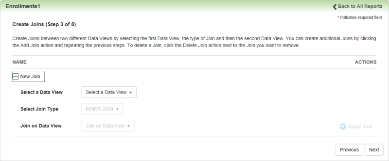Creating Custom Reports